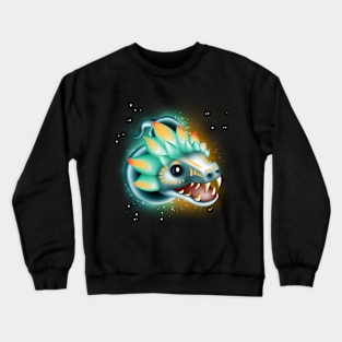 aztec quetzalcoatl dragon Crewneck Sweatshirt